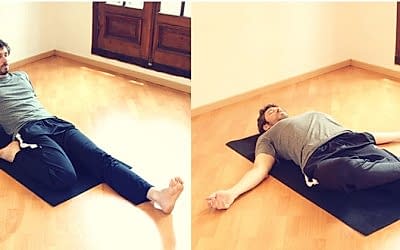 ARDHA SUPTA VAJRASANA · Beneficios de la práctica de Yoga