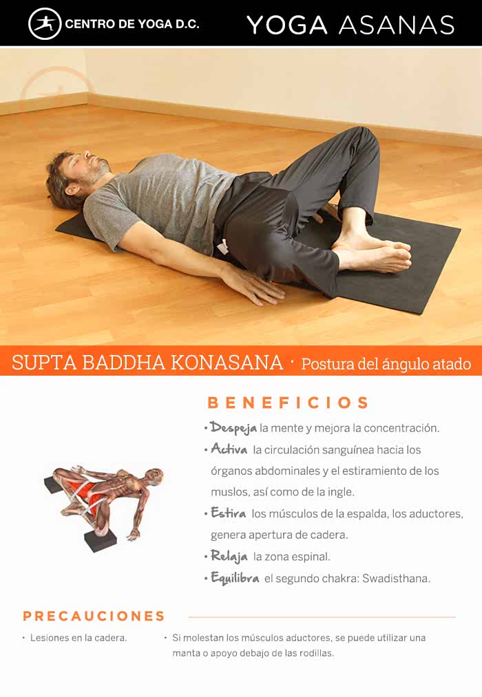 SUPTA BADDHA KONASANA